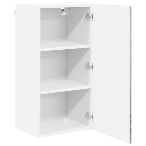 vidaXL Kitchen Wall Cabinet with Shelf Grey Sonoma 40 x 31 x 80 cm