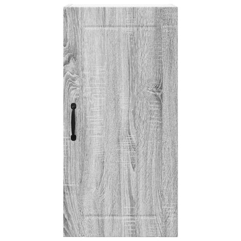 vidaXL Kitchen Wall Cabinet with Shelf Grey Sonoma 40 x 31 x 80 cm