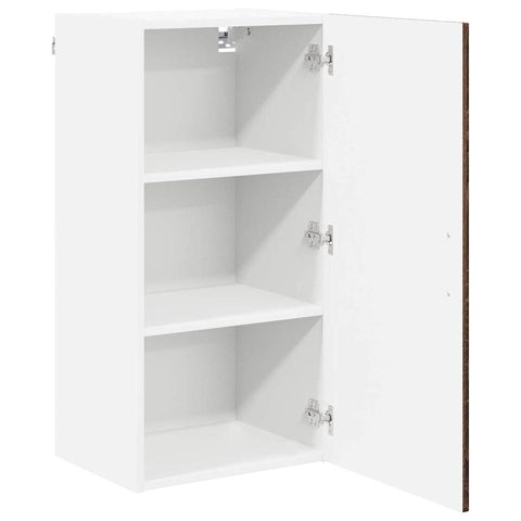 vidaXL Kitchen Wall Cabinet Brown Oak 40 x 31 x 80 cm Engineered Wood