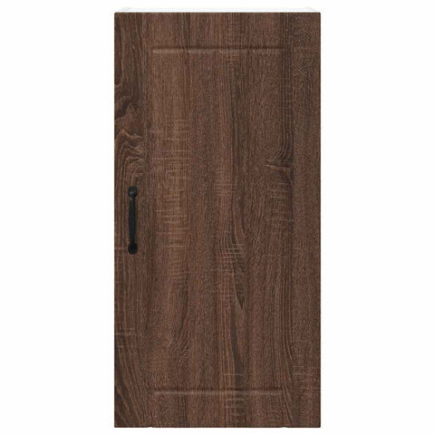 vidaXL Kitchen Wall Cabinet Brown Oak 40 x 31 x 80 cm Engineered Wood