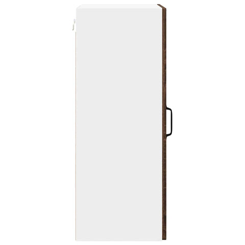 vidaXL Kitchen Wall Cabinet Brown Oak 40 x 31 x 80 cm Engineered Wood