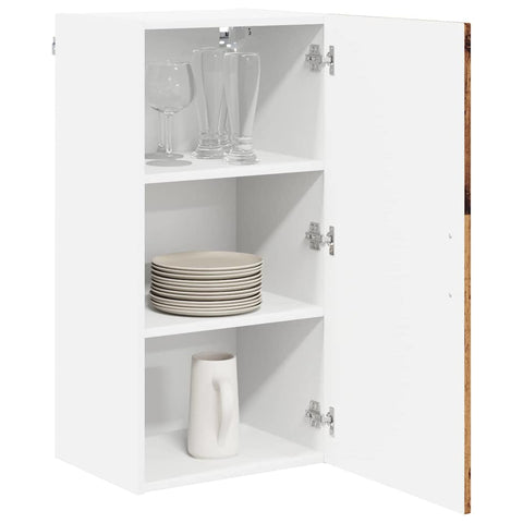 vidaXL Kitchen Wall Cabinet Old Wood 40 x 31 x 80 cm Engineered Wood