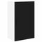 vidaXL Kitchen Wall Cabinet Black 50 x 31 x 80 cm Engineered Wood