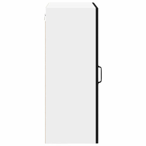 vidaXL Kitchen Wall Cabinet Black 50 x 31 x 80 cm Engineered Wood