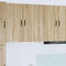vidaXL Kitchen Wall Cabinet Sonoma Oak 50 x 31 x 80 cm Engineered Wood