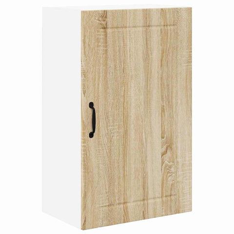 vidaXL Kitchen Wall Cabinet Sonoma Oak 50 x 31 x 80 cm Engineered Wood