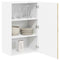 vidaXL Kitchen Wall Cabinet Sonoma Oak 50 x 31 x 80 cm Engineered Wood