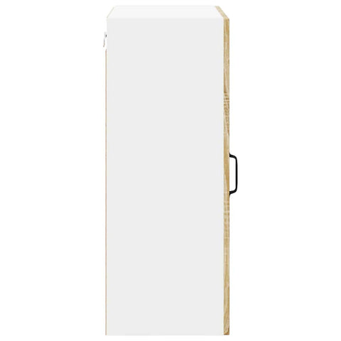 vidaXL Kitchen Wall Cabinet Sonoma Oak 50 x 31 x 80 cm Engineered Wood