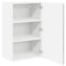 vidaXL Kitchen Wall Cabinet with Shelf Concrete Grey 50 x 31 x 80 cm
