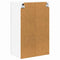 vidaXL Kitchen Wall Cabinet with Shelf Concrete Grey 50 x 31 x 80 cm