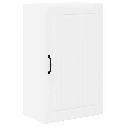 vidaXL Kitchen Wall Cabinet with Door High Gloss White 50 x 31 x 80 cm