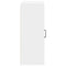 vidaXL Kitchen Wall Cabinet with Door High Gloss White 50 x 31 x 80 cm