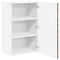 vidaXL Kitchen Wall Cabinet Smoked Oak 50 x 31 x 80 cm Engineered Wood