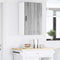 vidaXL Kitchen Wall Cabinet with Shelf Grey Sonoma 50 x 31 x 80 cm