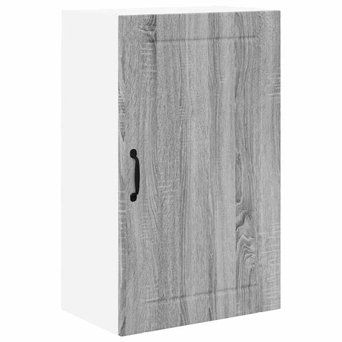 vidaXL Kitchen Wall Cabinet with Shelf Grey Sonoma 50 x 31 x 80 cm