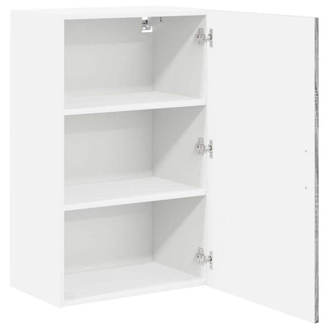 vidaXL Kitchen Wall Cabinet with Shelf Grey Sonoma 50 x 31 x 80 cm