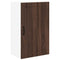vidaXL Kitchen Wall Cabinet Brown Oak 50 x 31 x 80 cm Engineered Wood