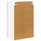 vidaXL Kitchen Wall Cabinet Brown Oak 50 x 31 x 80 cm Engineered Wood