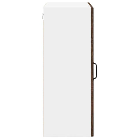vidaXL Kitchen Wall Cabinet Brown Oak 50 x 31 x 80 cm Engineered Wood