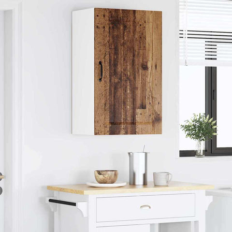 vidaXL Kitchen Wall Cabinet Old Wood 50 x 31 x 80 cm Engineered Wood