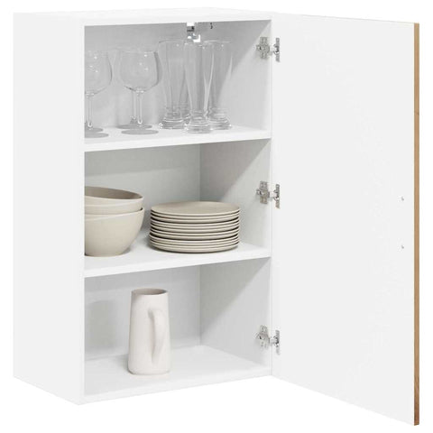 vidaXL Kitchen Wall Cabinet with Shelf Artisan Oak 50 x 31 x 80 cm