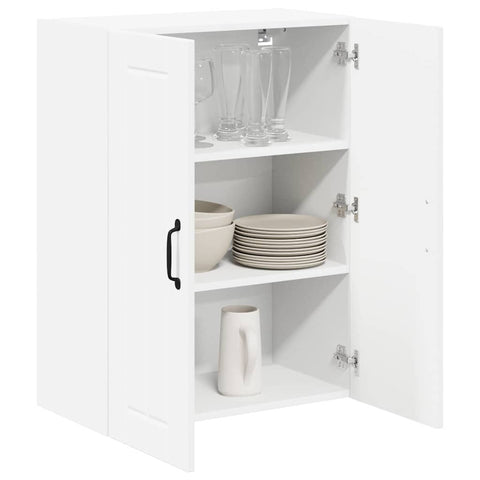 vidaXL Kitchen Wall Cabinet White 60 x 31 x 80 cm Engineered Wood