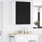 vidaXL Kitchen Wall Cabinet Black 60 x 31 x 80 cm Engineered Wood