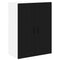 vidaXL Kitchen Wall Cabinet Black 60 x 31 x 80 cm Engineered Wood