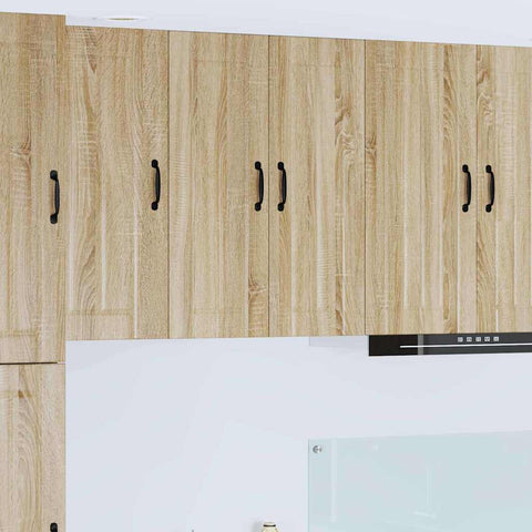 vidaXL Kitchen Wall Cabinet Sonoma Oak 60 x 31 x 80 cm Engineered Wood
