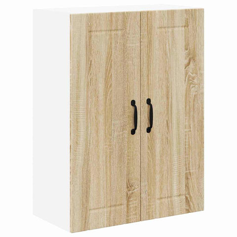 vidaXL Kitchen Wall Cabinet Sonoma Oak 60 x 31 x 80 cm Engineered Wood