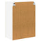 vidaXL Kitchen Wall Cabinet Sonoma Oak 60 x 31 x 80 cm Engineered Wood