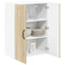 vidaXL Kitchen Wall Cabinet Sonoma Oak 60 x 31 x 80 cm Engineered Wood