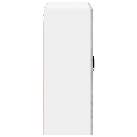 vidaXL Kitchen Wall Cabinet with Shelf Concrete Grey 60 x 31 x 80 cm
