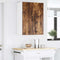 vidaXL Kitchen Wall Cabinet Smoked Oak 60 x 31 x 80 cm Engineered Wood
