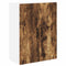 vidaXL Kitchen Wall Cabinet Smoked Oak 60 x 31 x 80 cm Engineered Wood