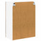 vidaXL Kitchen Wall Cabinet Smoked Oak 60 x 31 x 80 cm Engineered Wood