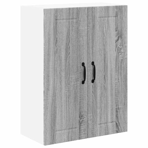 vidaXL Kitchen Wall Cabinet with Shelf Grey Sonoma 60 x 31 x 80 cm