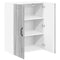vidaXL Kitchen Wall Cabinet with Shelf Grey Sonoma 60 x 31 x 80 cm
