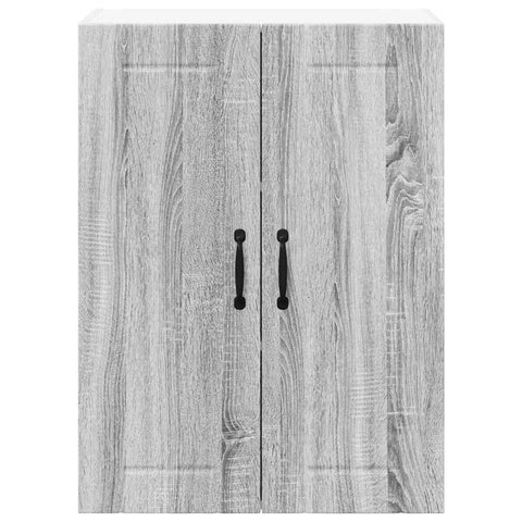 vidaXL Kitchen Wall Cabinet with Shelf Grey Sonoma 60 x 31 x 80 cm