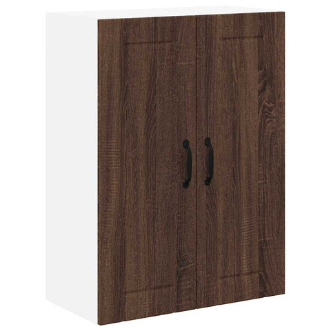 vidaXL Kitchen Wall Cabinet Brown Oak 60 x 31 x 80 cm Engineered Wood