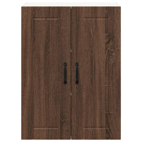 vidaXL Kitchen Wall Cabinet Brown Oak 60 x 31 x 80 cm Engineered Wood