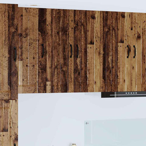 vidaXL Kitchen Wall Cabinet Old Wood 60 x 31 x 80 cm Engineered Wood