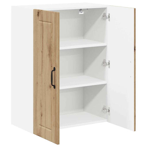 vidaXL Kitchen Wall Cabinet with Shelf Artisan Oak 60 x 31 x 80 cm