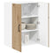 vidaXL Kitchen Wall Cabinet with Shelf Artisan Oak 60 x 31 x 80 cm