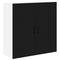 vidaXL Kitchen Wall Cabinet Black 80 x 31 x 80 cm Engineered Wood