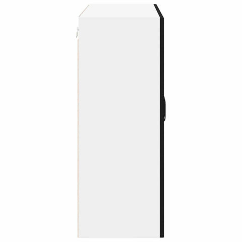 vidaXL Kitchen Wall Cabinet Black 80 x 31 x 80 cm Engineered Wood