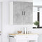 vidaXL Kitchen Wall Cabinet with Shelf Concrete Grey 80 x 31 x 80 cm