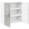 vidaXL Kitchen Wall Cabinet with Shelf Concrete Grey 80 x 31 x 80 cm
