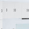 vidaXL Kitchen Wall Cabinet with Door High Gloss White 80 x 31 x 80 cm