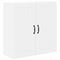 vidaXL Kitchen Wall Cabinet with Door High Gloss White 80 x 31 x 80 cm